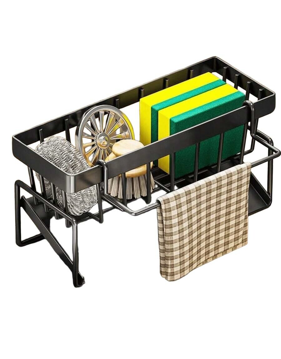 SHEIN CZARNY ORGANIZATOR KUCHENNY S07__23X9
