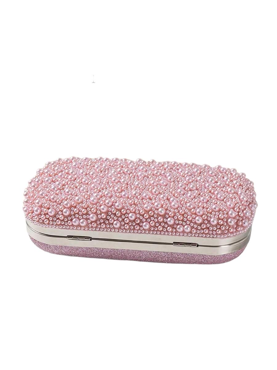 SHEIN RÓŻOWA TOREBKA KOPERTÓWKA S07__19,5X5X13CM