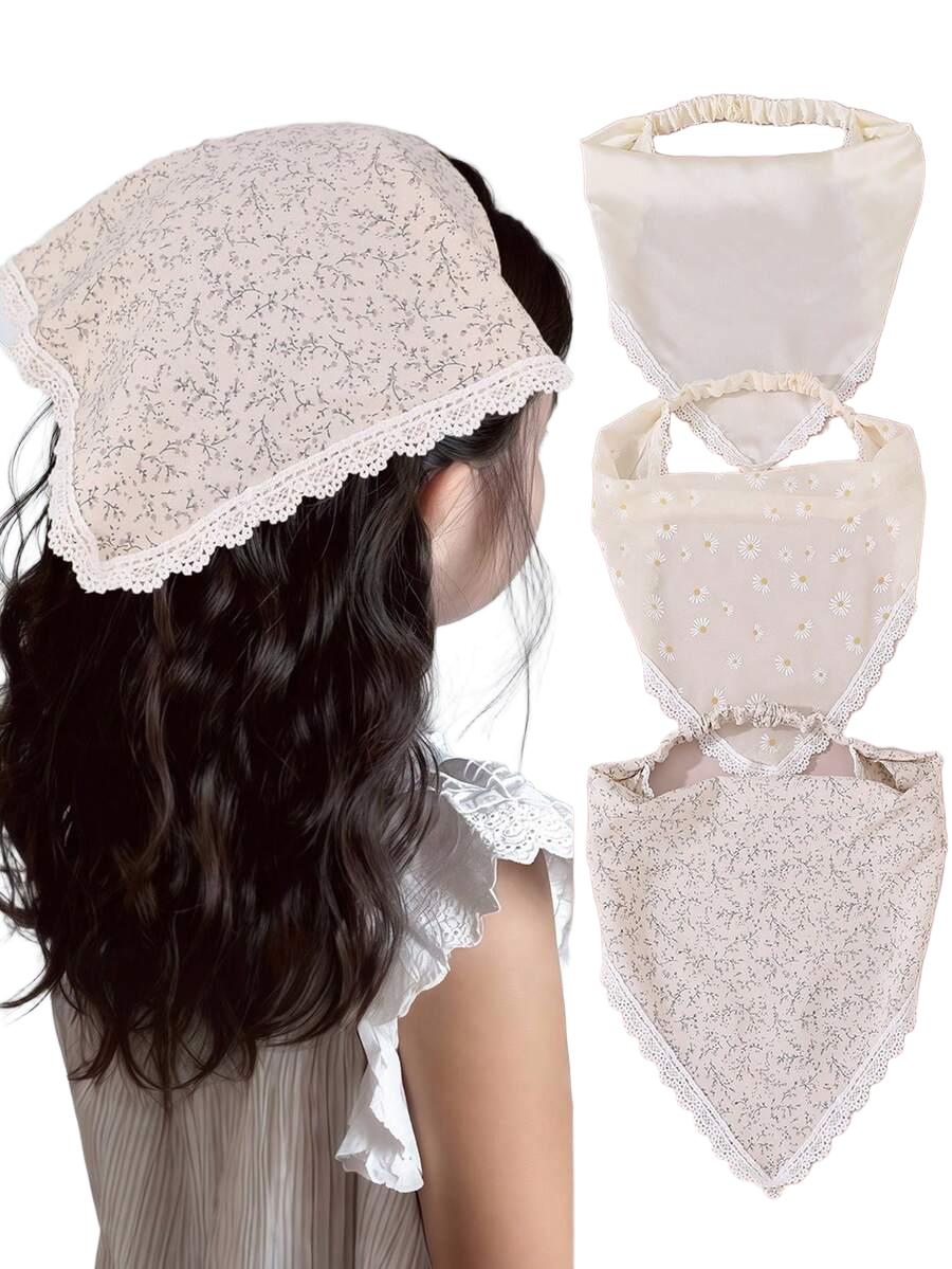 SHEIN CHUSTA NA GŁOWĘ 3-PACK S07