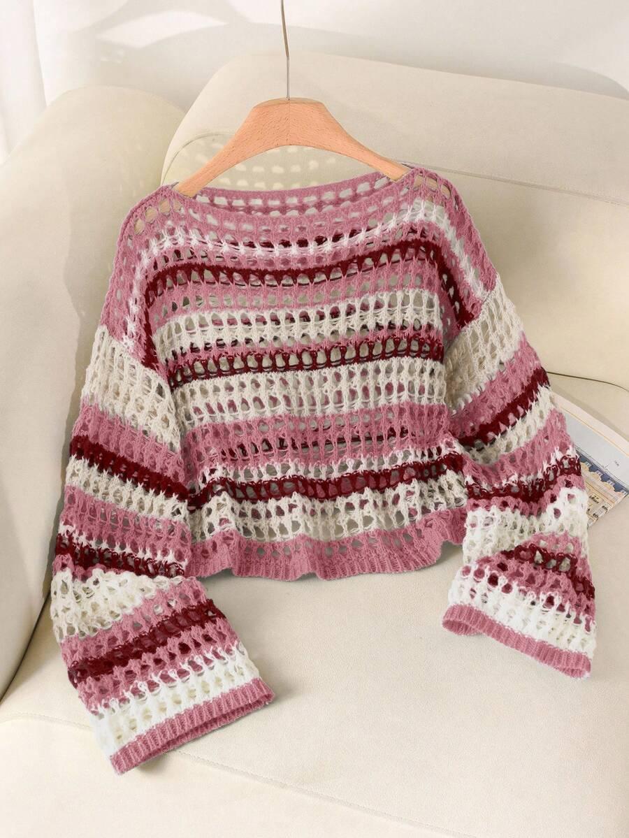SHEIN SWETER W PASKI S06__46
