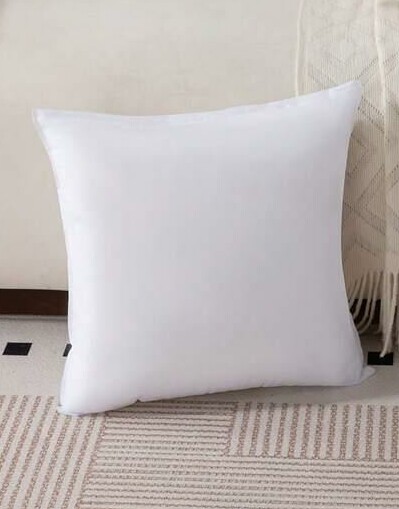 SHEIN BIAŁA KWADRATOWA PODUSZKA S07__30X30CM