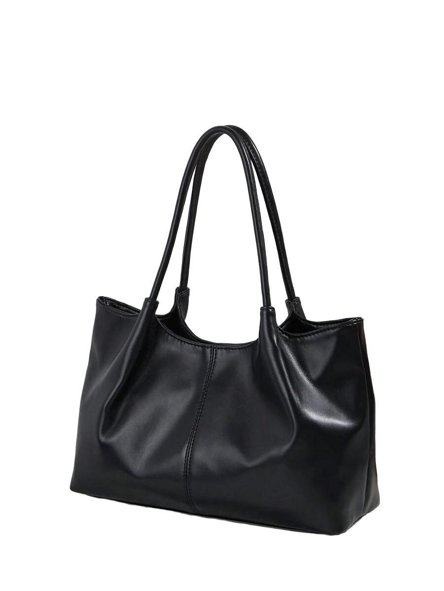 SHEIN CZARNA TOREBKA NA RAMIĘ S07__23X38CM