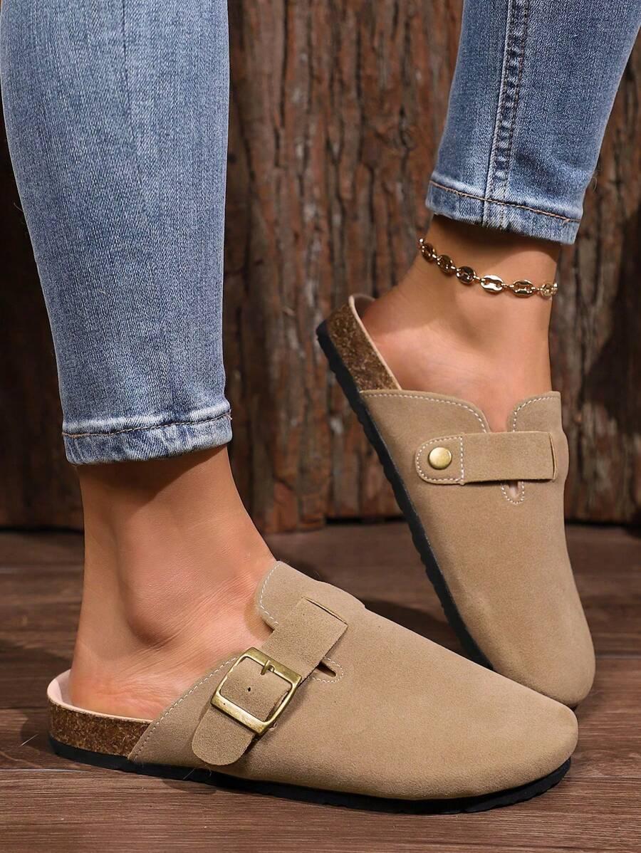SHEIN BEŻOWE KAPCIE KLAMRA PK01__39