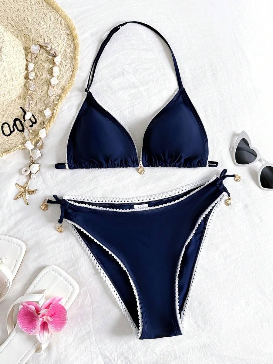 SHEIN DWUCZĘŚCIOWY STRÓJ KĄPIELOWY S09__158-162