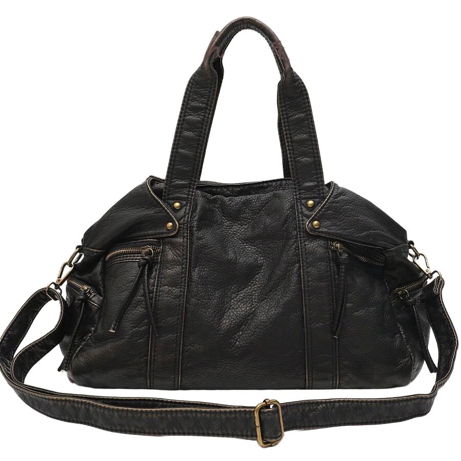 STEPHIECATHY CZARNA TORBA IMITACJA SKÓRY S07__40X16X26CM