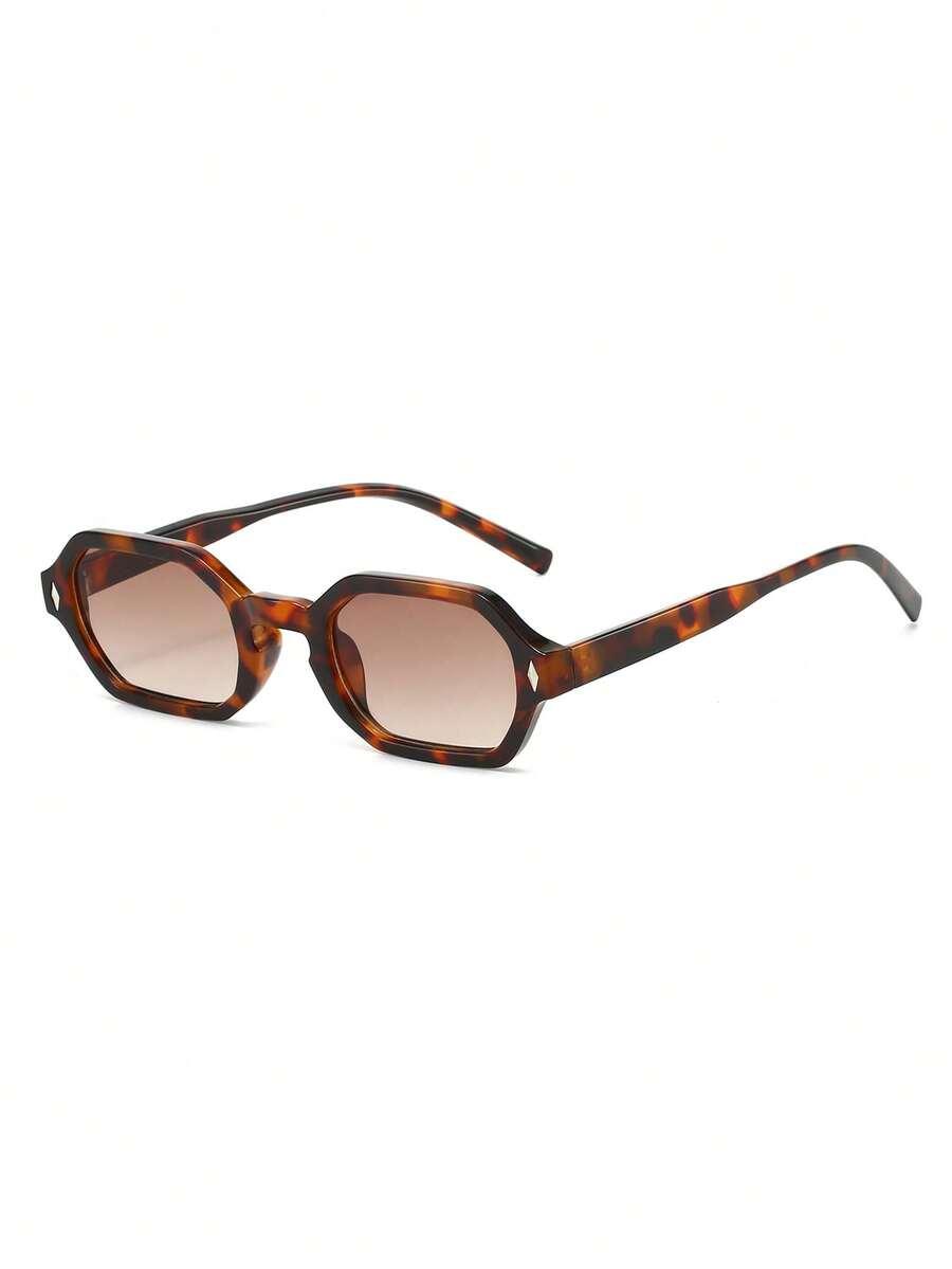 SHEIN OKULARY PRZECIWSŁONECZNE ANIMAL PRINT S07