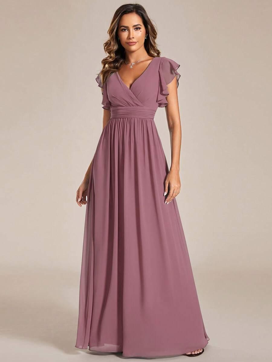 SHEIN RÓŻOWA MAXI SUKIENKA S06__M