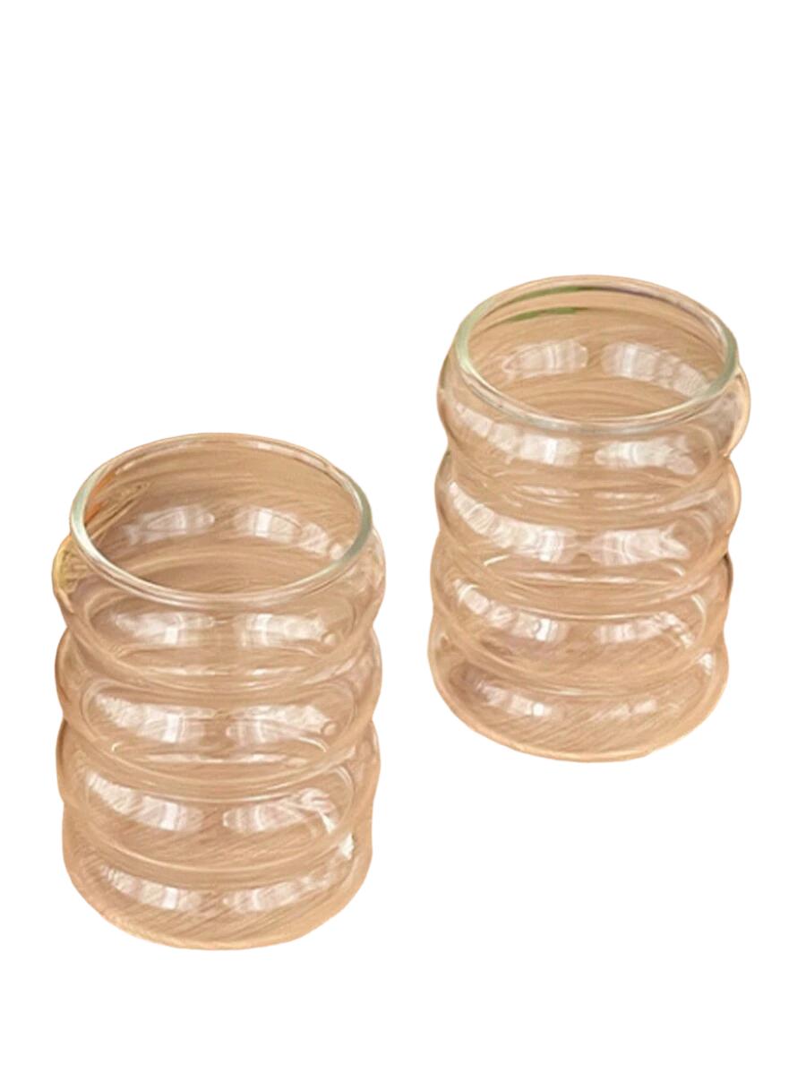 SHEIN PRZEZROCZYSTA SZKLANKA 3-PACK S07__350ML