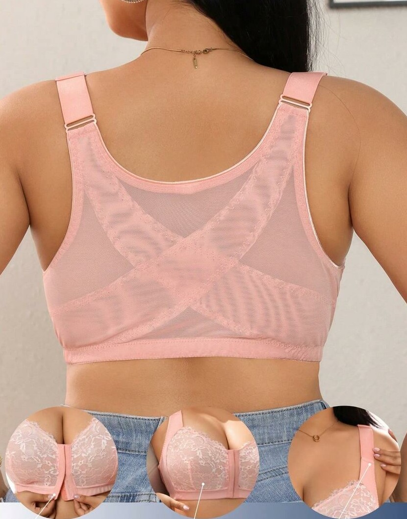SHEIN RÓŻOWY MIĘKKI BIUSTONOSZ S06__48