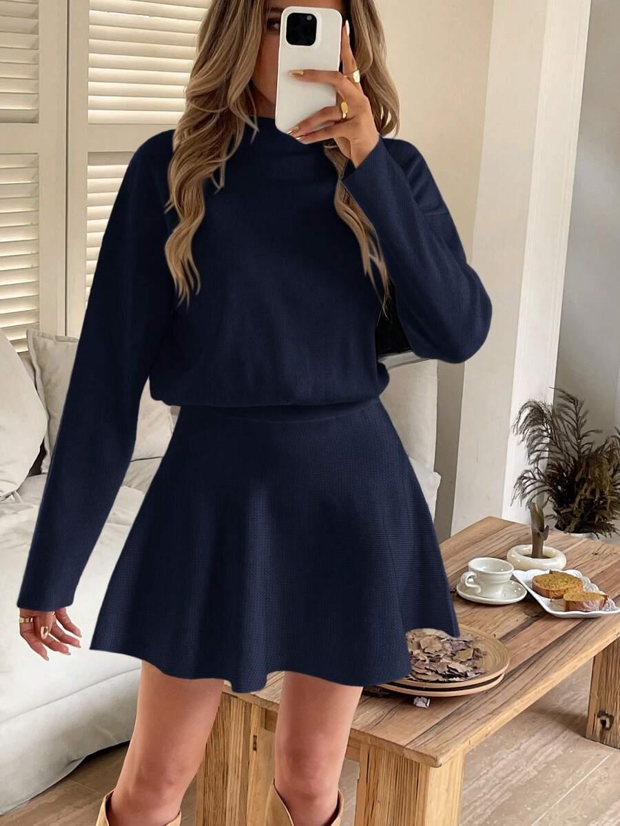 SHEIN DZIANINOWA SUKIENKA MINI S06__M