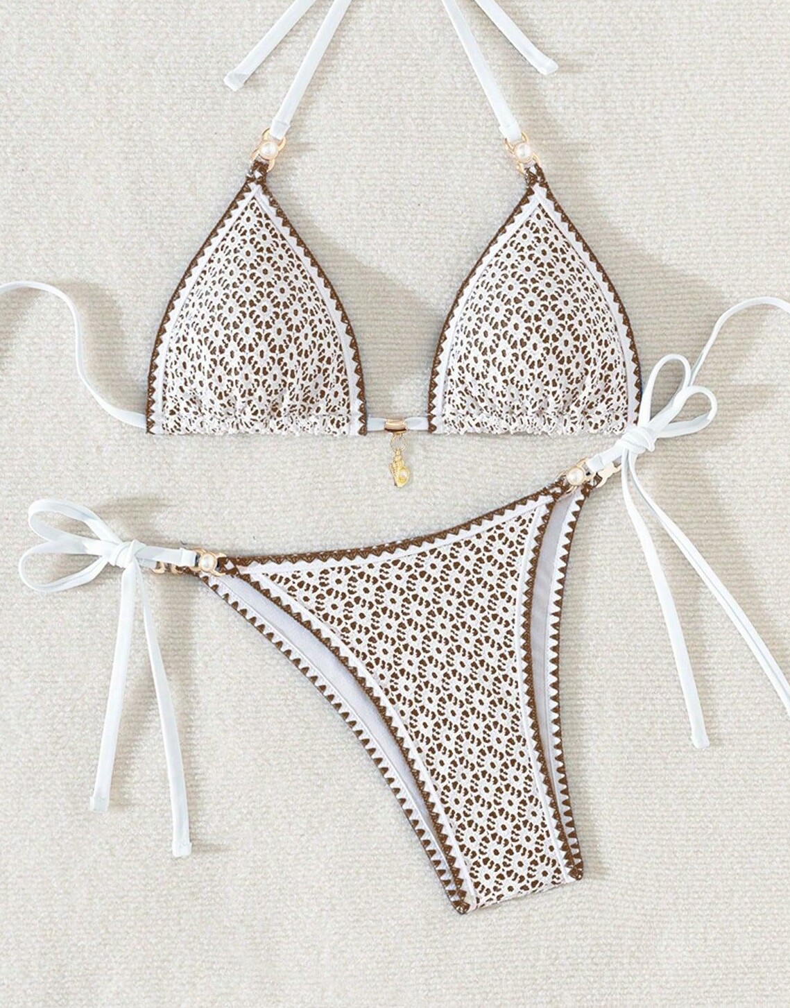 VAYTIDE DÓŁ OD BIKINI KORONKA WIĄZANIE S09__L