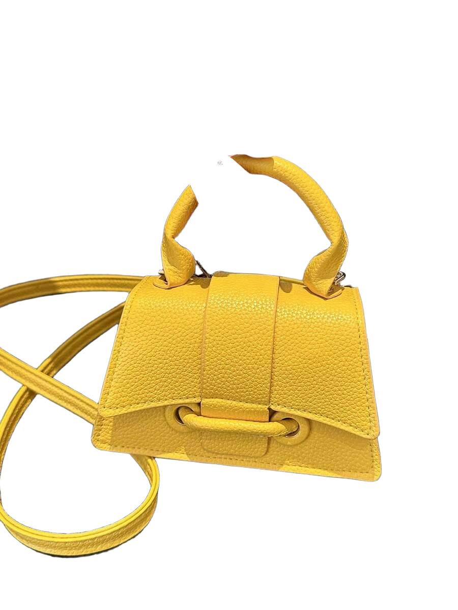 SHEIN ŻÓŁTA MINI TOREBKA S07__10X7X16