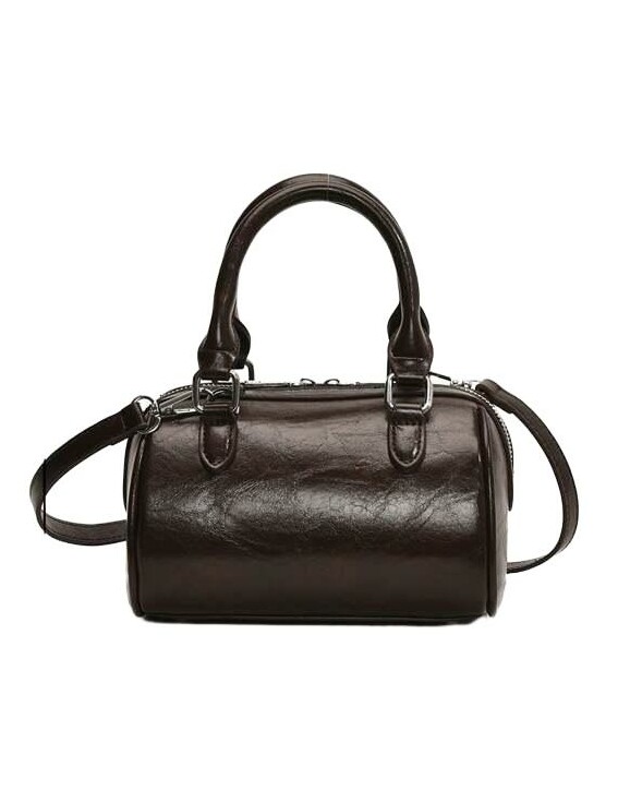 SHEIN BRĄZOWA TOREBKA IMITACJA SKÓRY S07__19X9X12