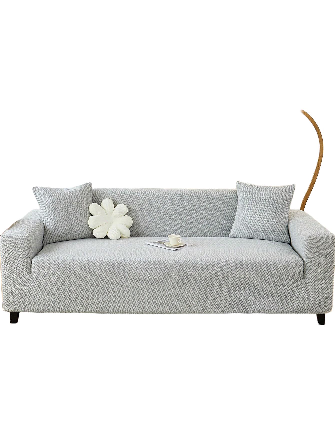 SHEIN SZARY POKROWIEC NA SOFĘ S07__235-300 CM