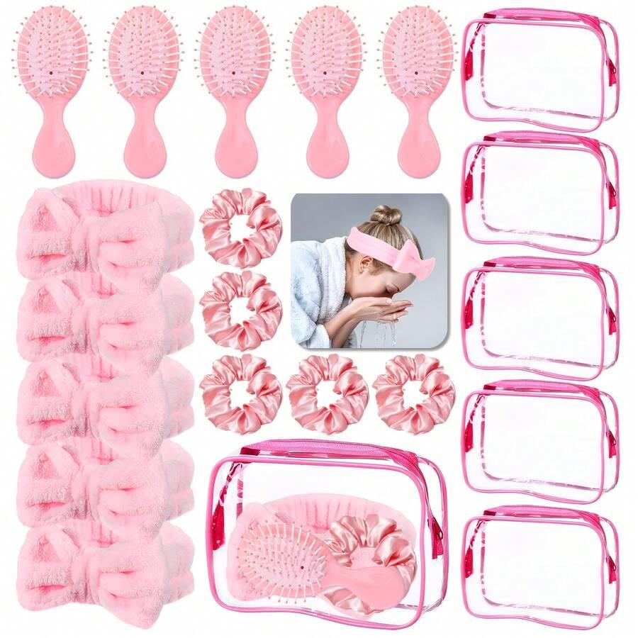 SHEIN ZESTAW AKCESORIÓW KOSMETYCZNYCH 4-PACK S07