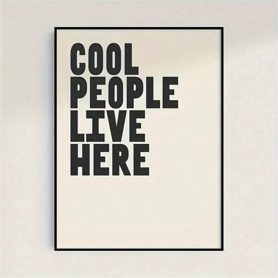 SHEIN PLAKAT NA ŚCIANĘ NADRUK S07__20X30CM