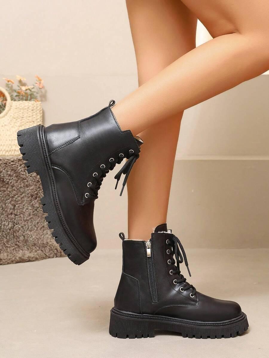 SHEIN CZARNE BOTKI CASUAL W01__37,5
