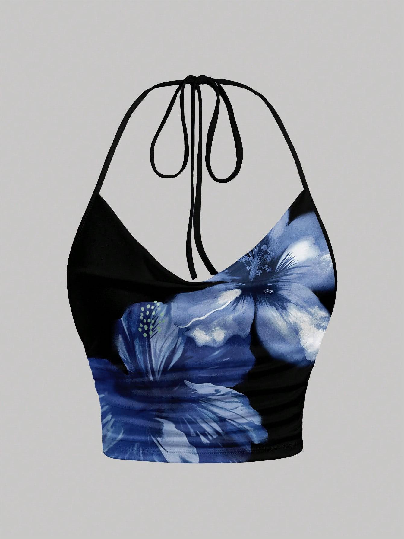 SHEIN TOP ODKRYTE PLECY S06__M