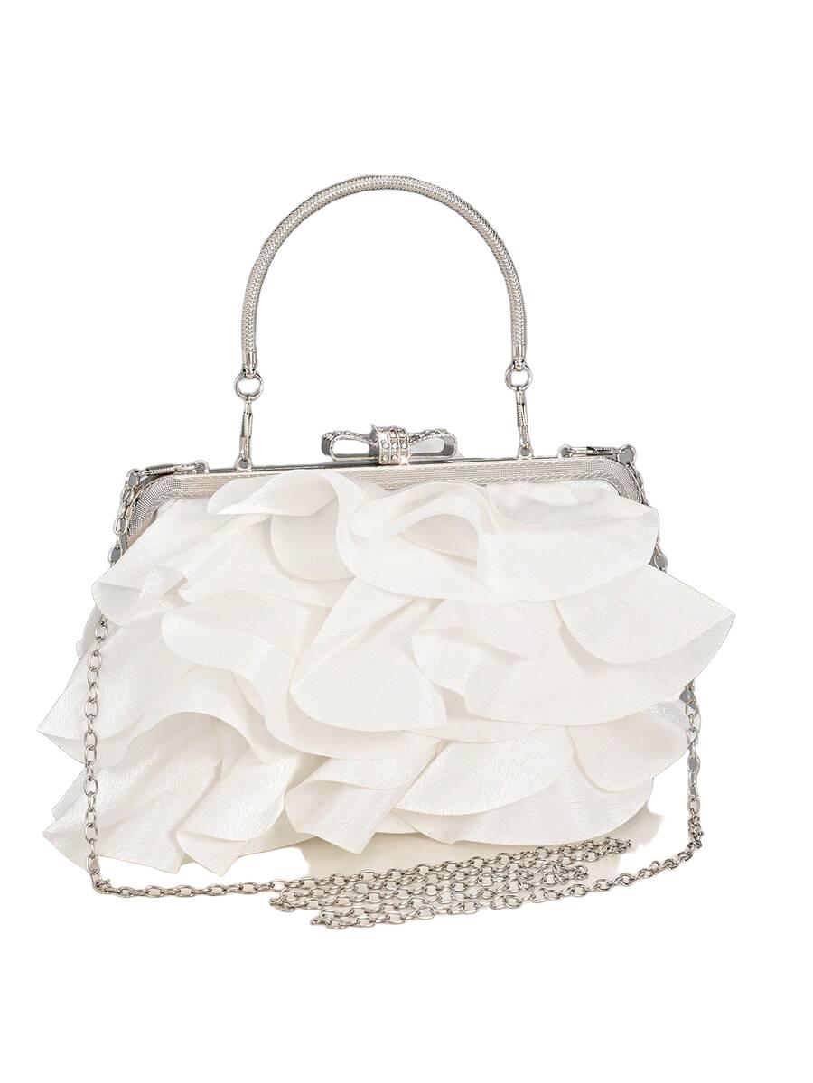 SHEIN BIAŁA TOREBKA KOPERTÓWKA S07__10X24X4,5