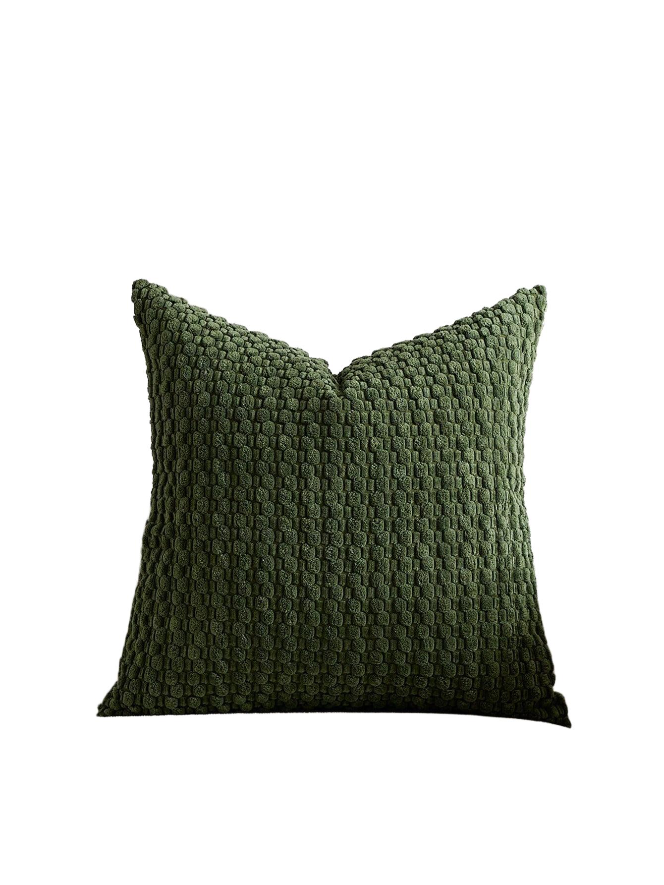 SHEIN ZIELONA POSZEWKA NA PODUSZKĘ S07__45X45CM