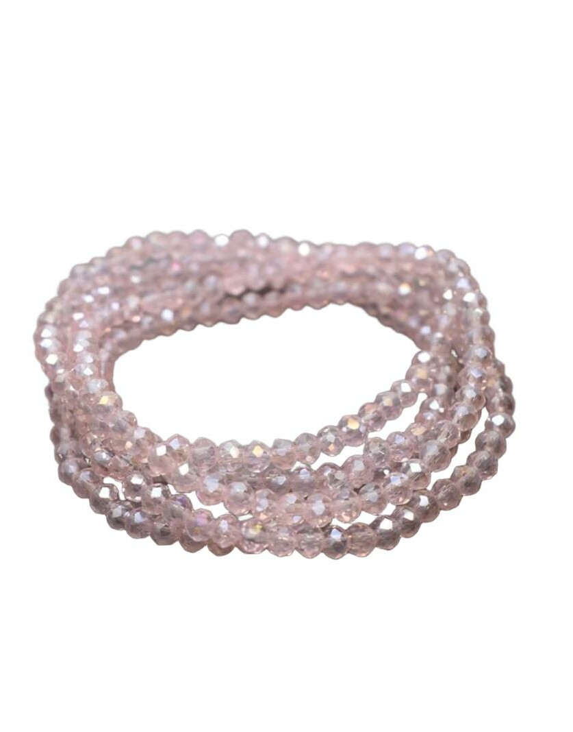 SHEIN RÓŻOWE BRANSOLETKI 4-PACK S07