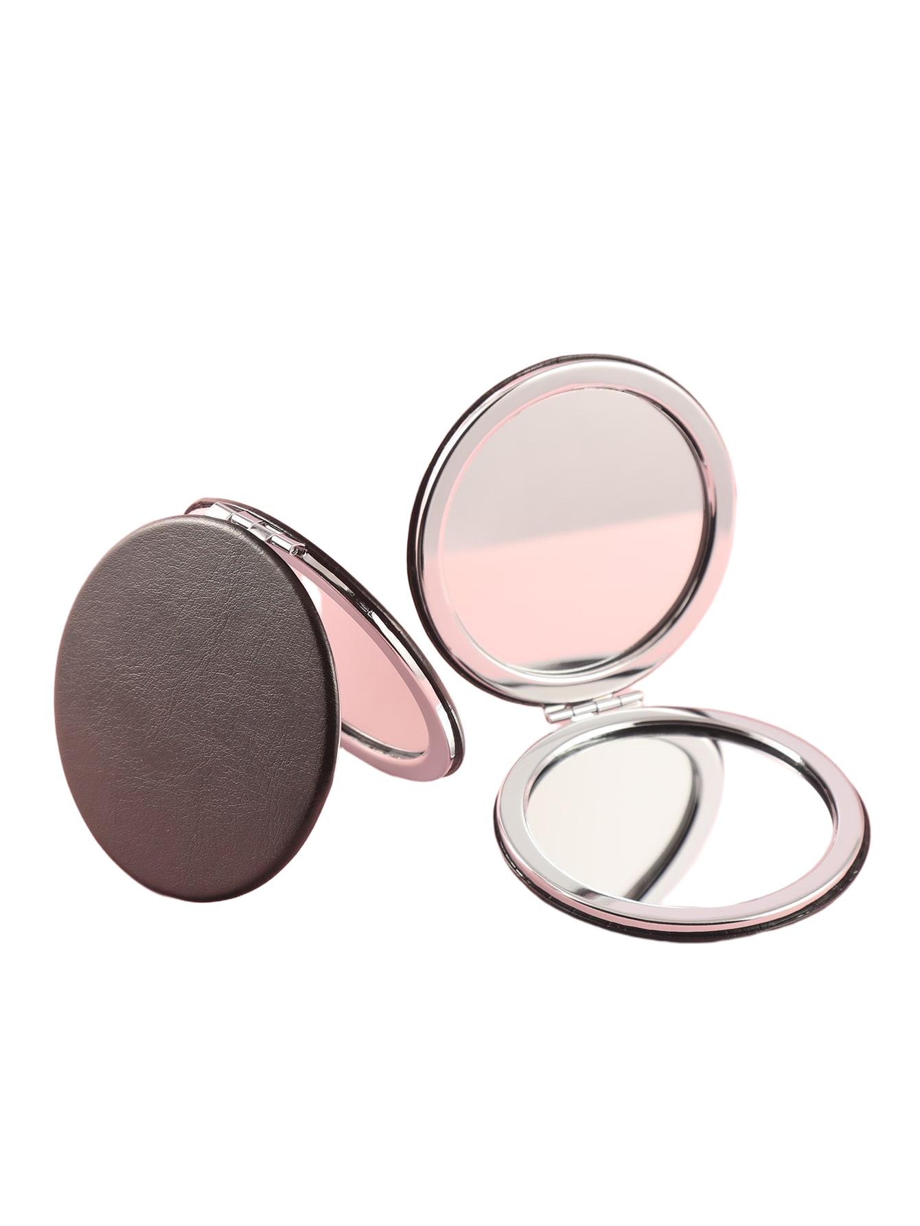 SHEIN CZARNE SKŁADANE LUSTERKO S07__7X7
