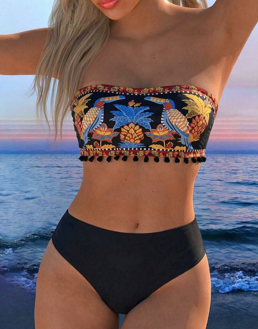 SWIM VCAY DWUCZĘŚCIOWY STRÓJ KĄPIELOWY S09__L