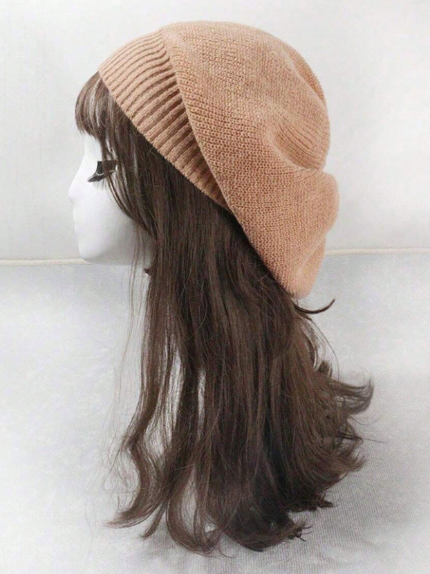 SHEIN BEŻOWA CZAPKA CASUAL S07__57