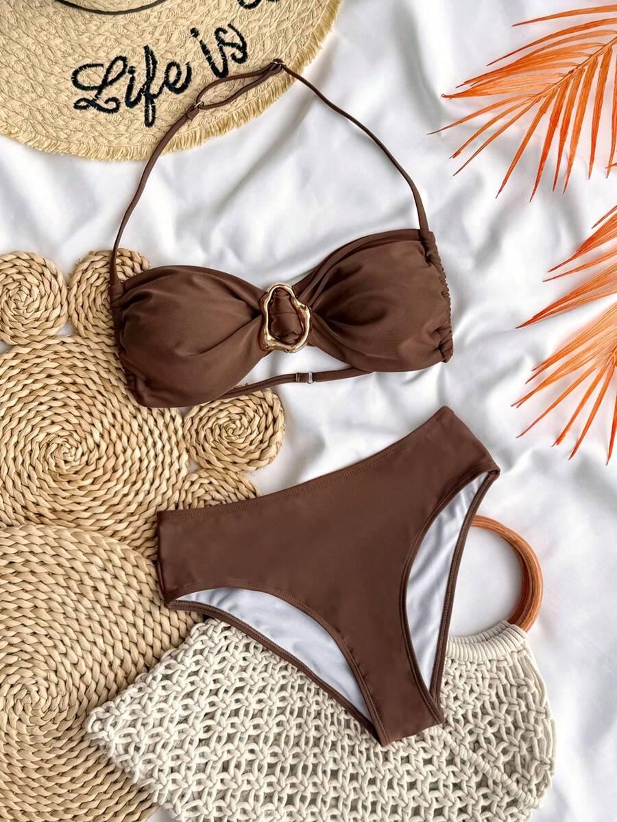 SHEIN DWUCZĘŚCIOWY STRÓJ KĄPIELOWY S09__162-166