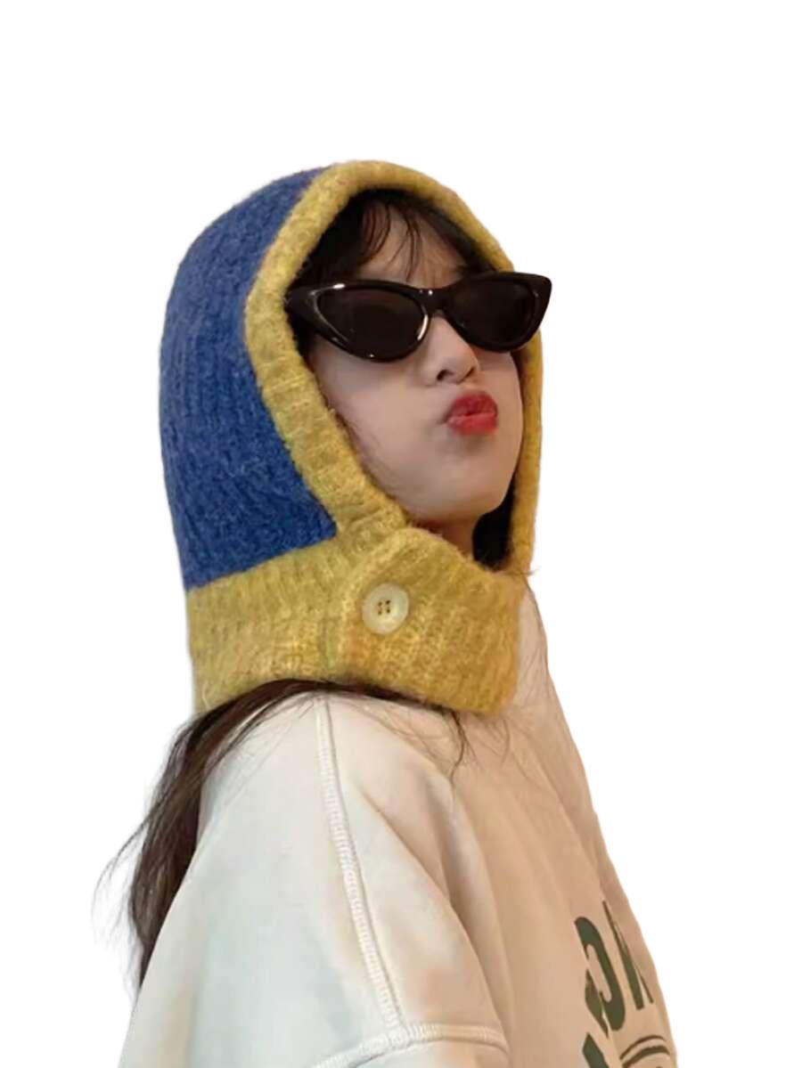 SHEIN DZIANINOWY KOMIN GUZIK W01
