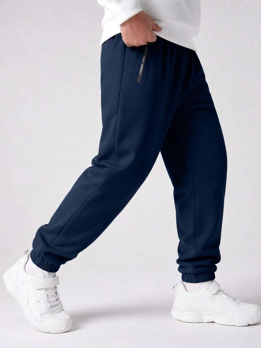 SHEIN GRANATOWE SPODNIE DRESOWE PK01__S