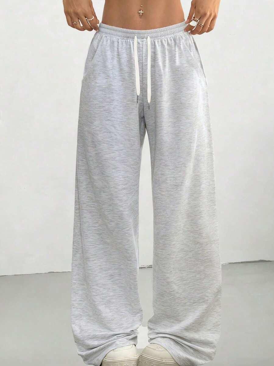 SHEIN SZARE SPODNIE DRESOWE S06__XXS