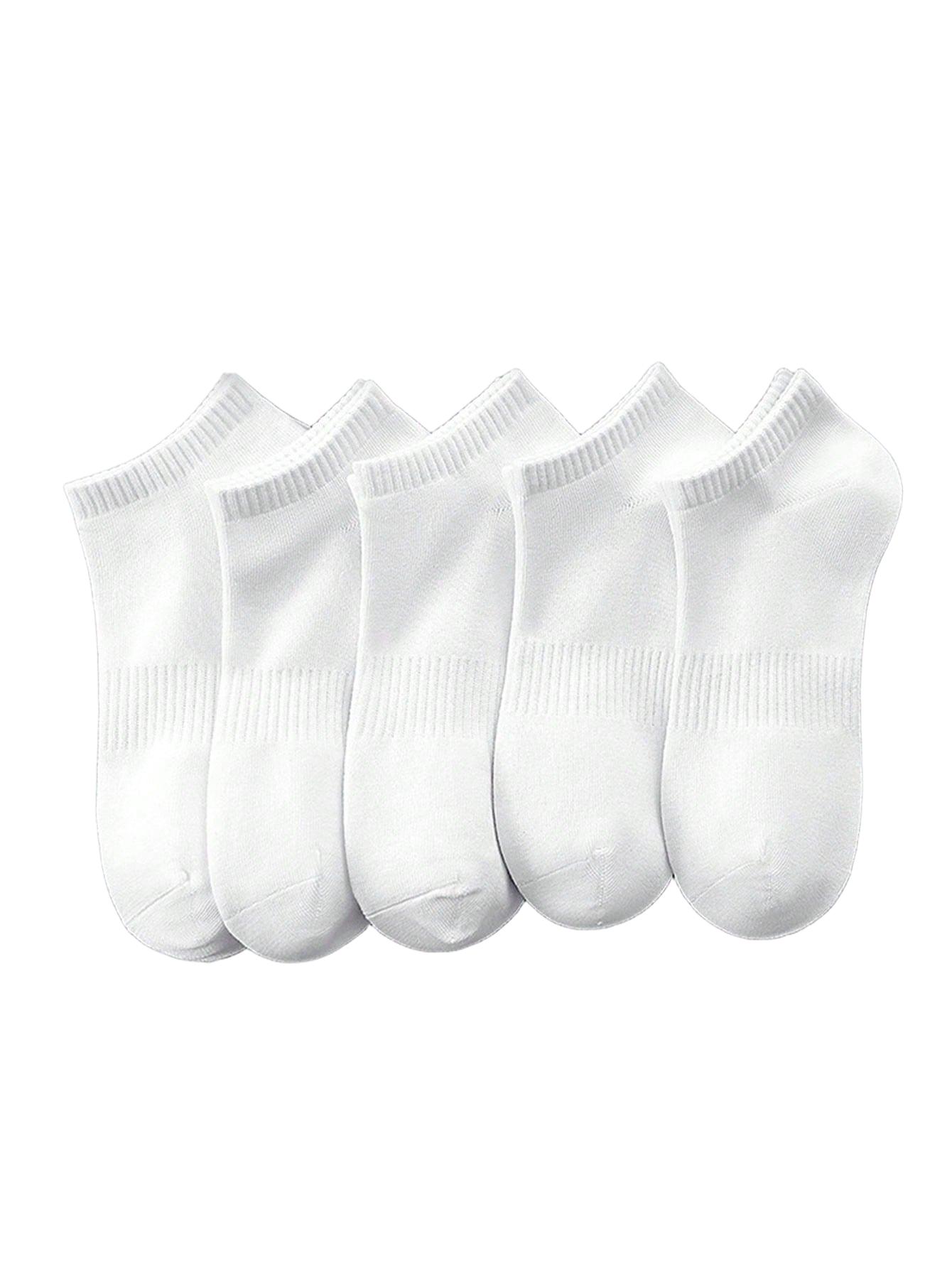 SHEIN BIAŁE SKARPETY 5-PACK S07__36-39