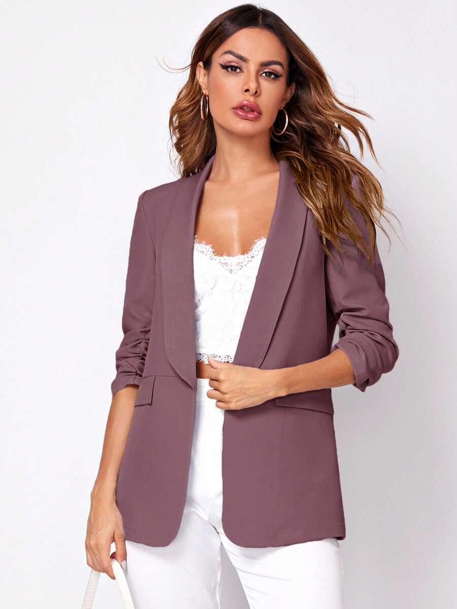 SHEIN MARYNARKA RĘKAW 3/4 S06__M