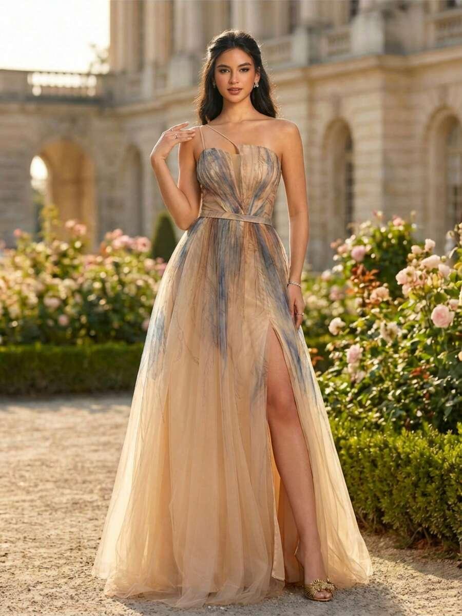 SHEIN MAXI SUKIENKA TIUL S06__S
