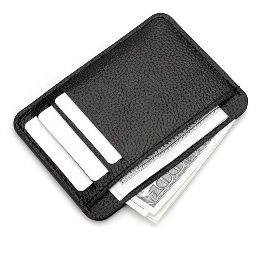 SHEIN CZARNE ETUI NA KARTY S07