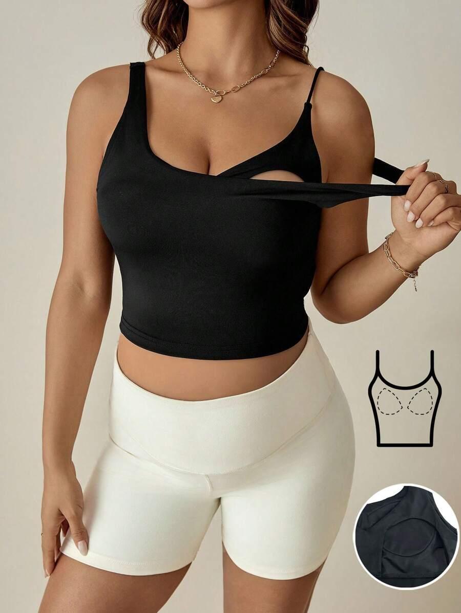 SHEIN CZARNA BLUZKA CIĄŻOWA S06__M