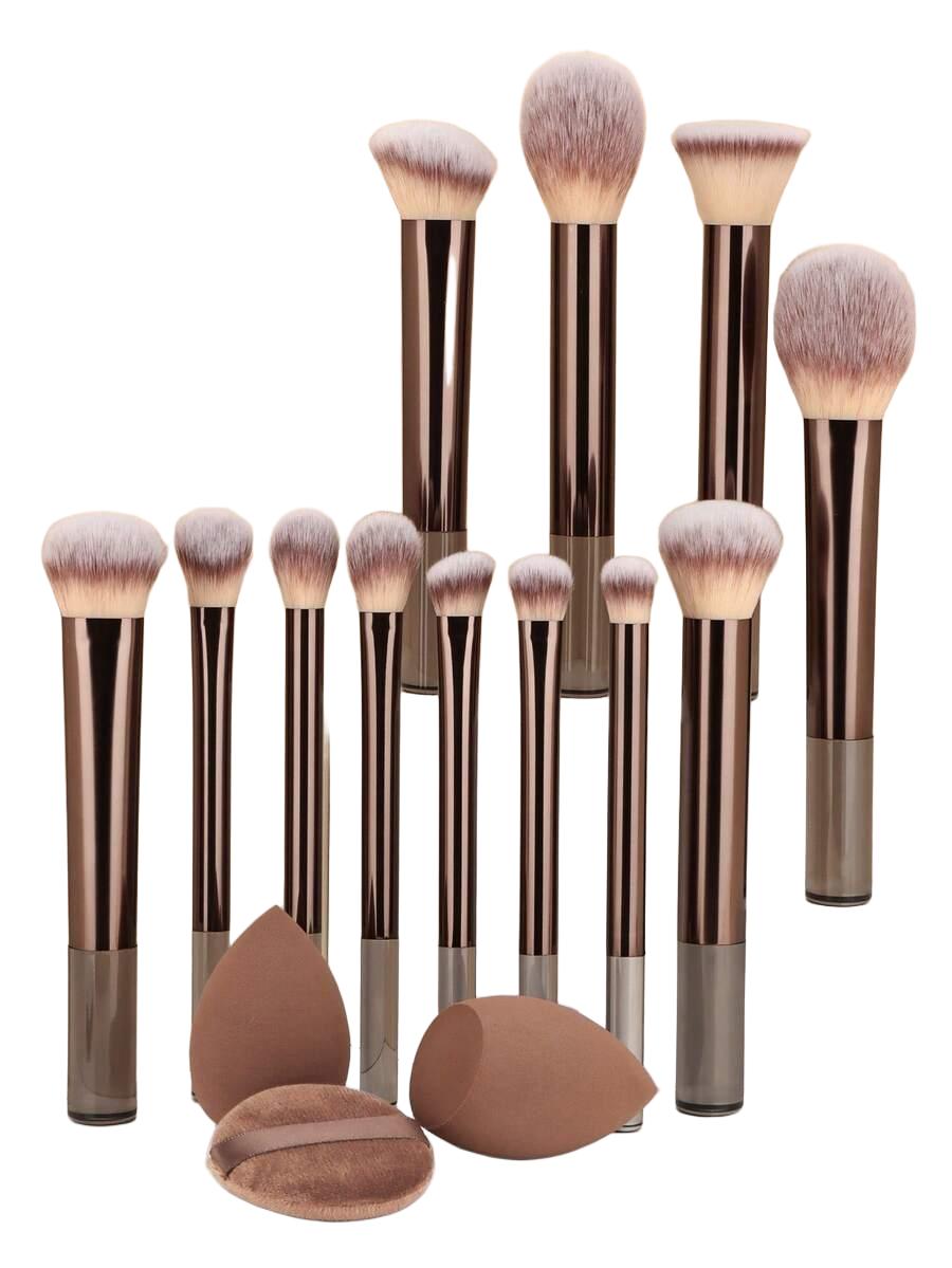 SHEIN ZESTAW PĘDZLI DO MAKIJAŻU S07__15-PACK