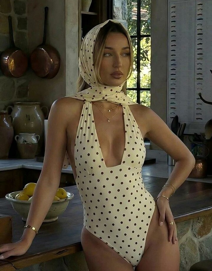 SHEIN JEDNOCZĘŚCIOWY STRÓJ KĄPIELOWY SARONG S09__XS
