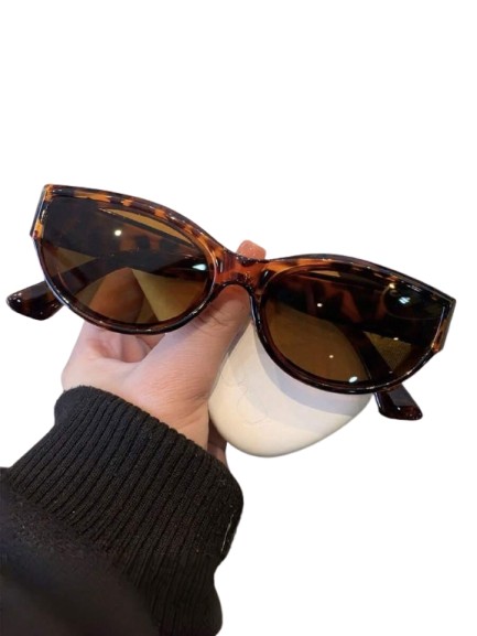 SHEIN OKULARY PRZECIWSŁONECZNE ANIMAL PRINT S07