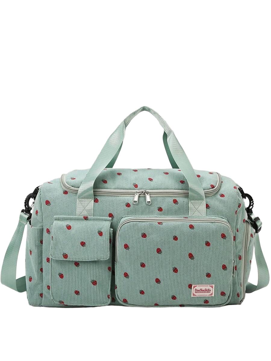 SHEIN NIEBIESKA SZTRUKSOWA TORBA S07__48X24X27X17