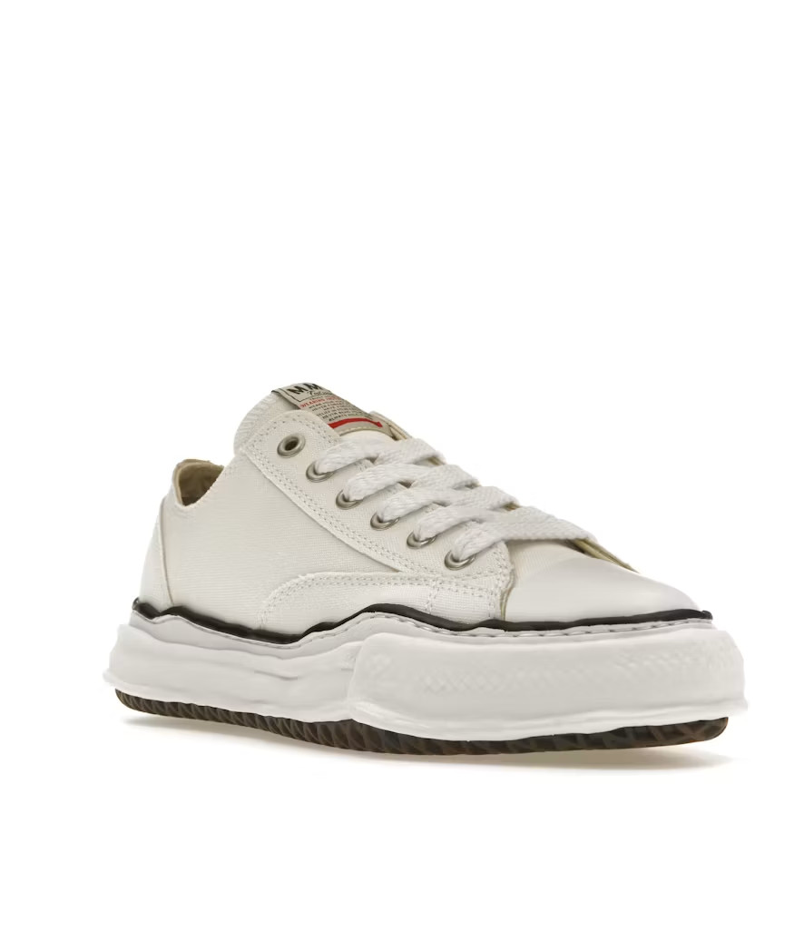 MAISON MIHARA YASUHIRO SZNUROWANE BIAŁE TRAMPKI PK01__39