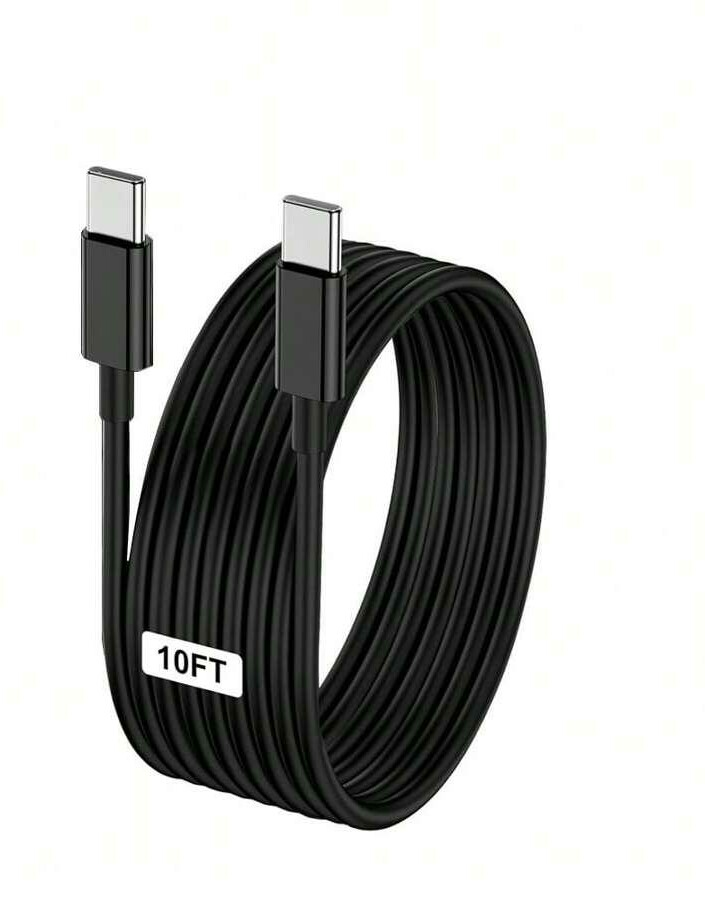 SHEIN CZARNY KABEL USB-C S07__3M
