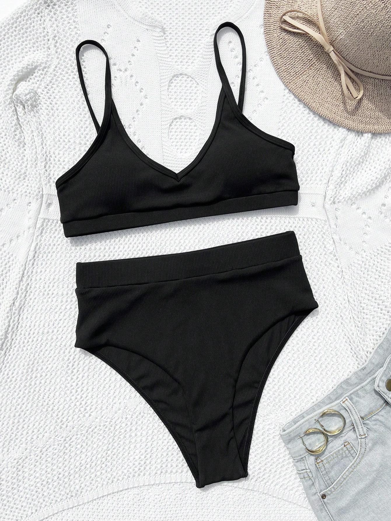 SHEIN DWUCZĘŚCIOWY STRÓJ KĄPIELOWY S09__XXL