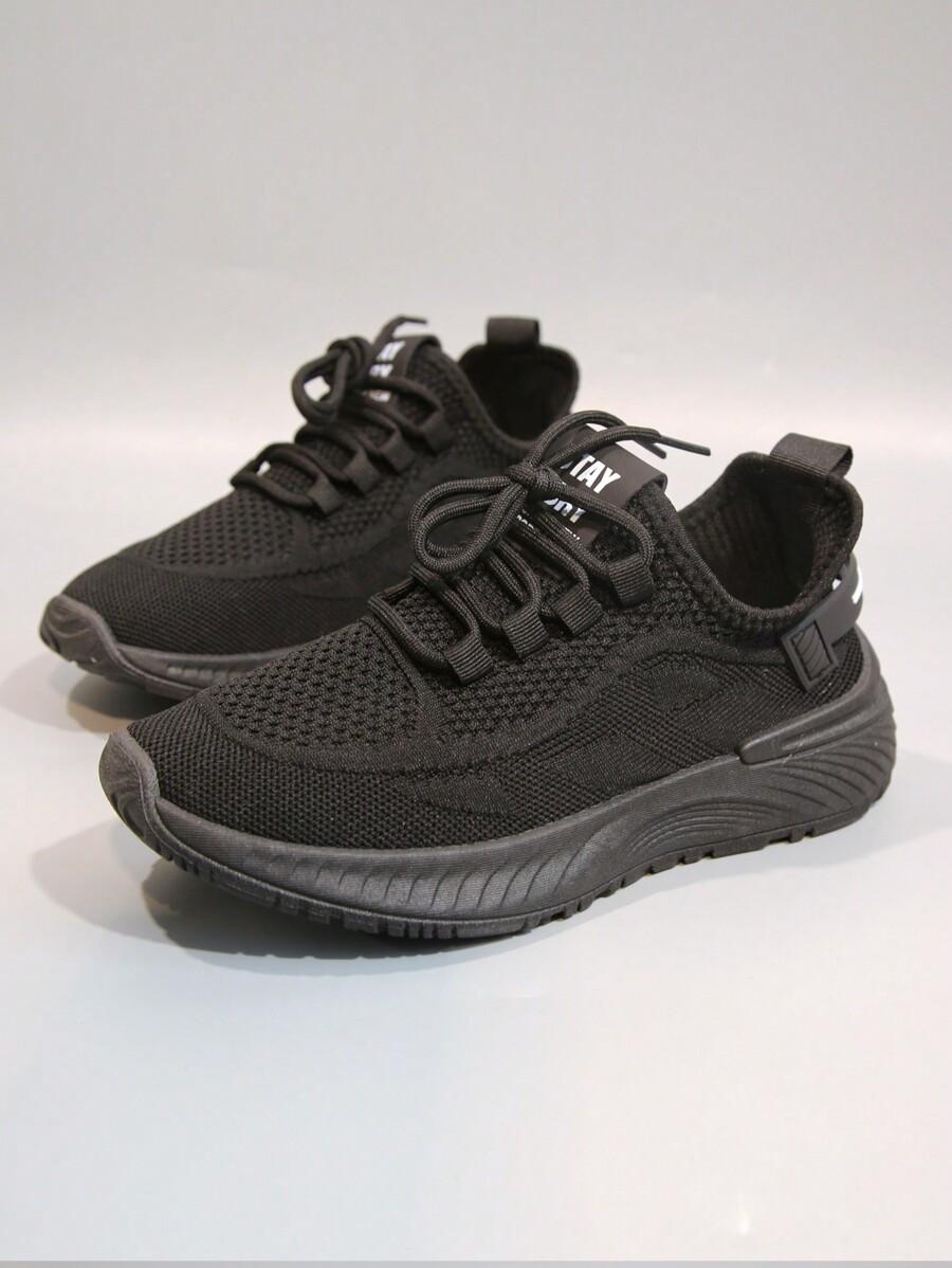 SHEIN CZARNE BUTY SPORTOWE SIATECZKA S06__39