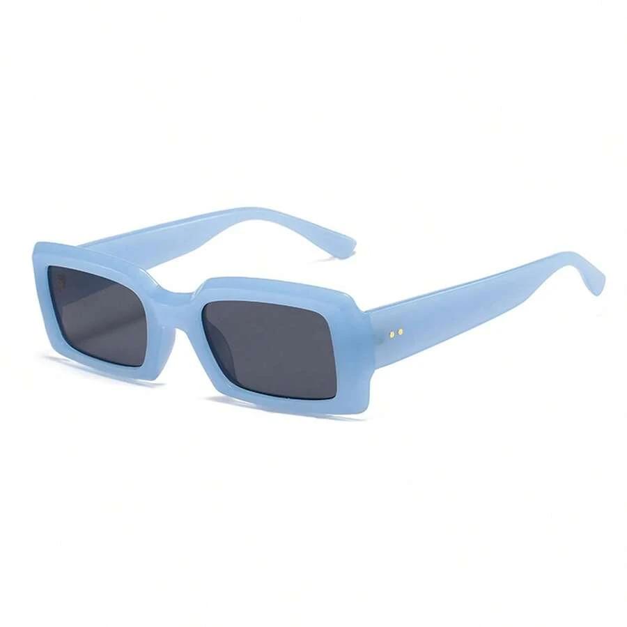 SHEIN NIEBIESKIE OKULARY PRZECIWSŁONECZNE S07