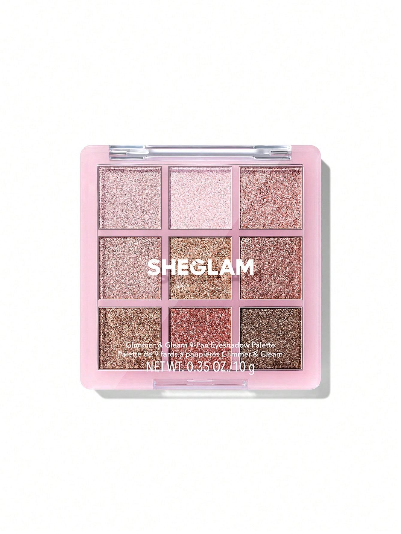 SHEGLAM PALETA CIENI DO POWIEK GLIMMER&GLEAMS S07__10G