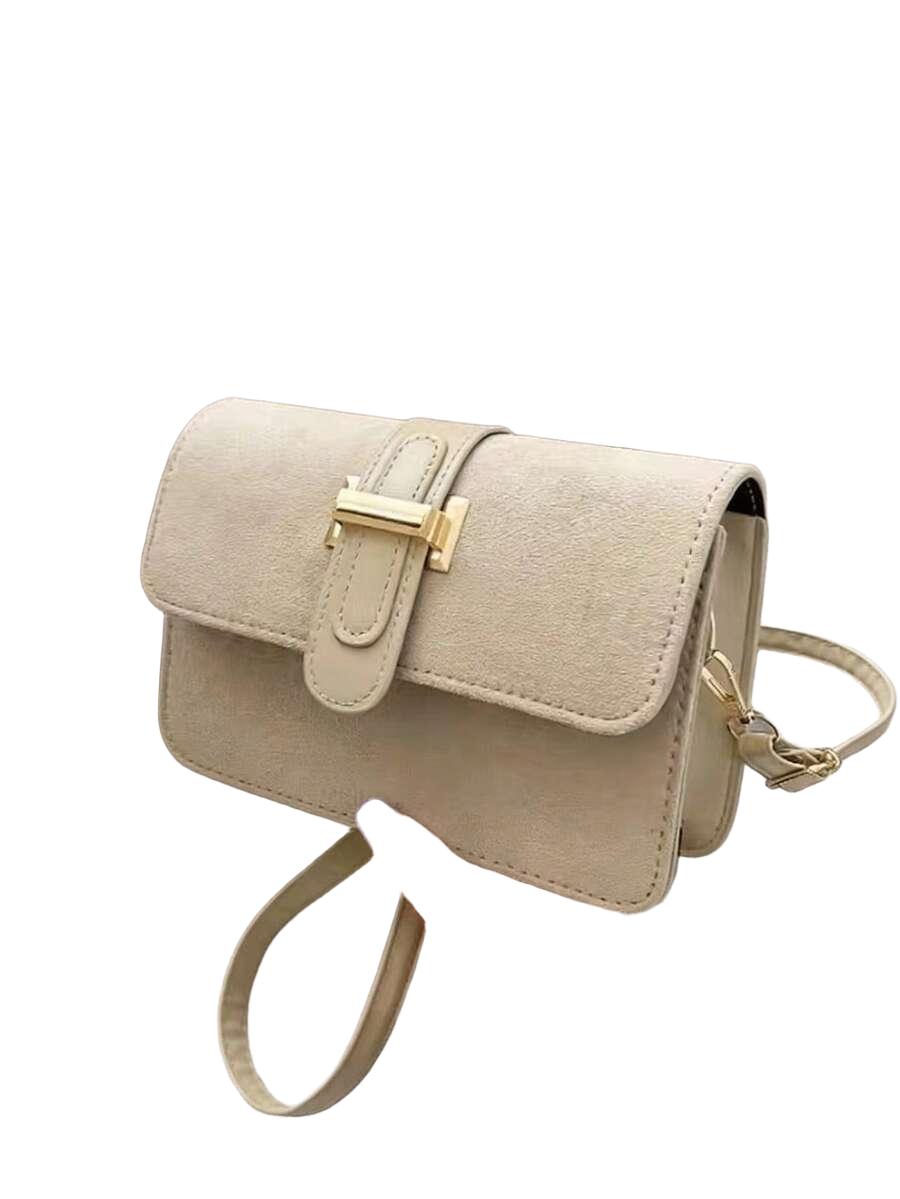 SHEIN BEŻOWA TOREBKA NA RAMIĘ S07__20X6X15
