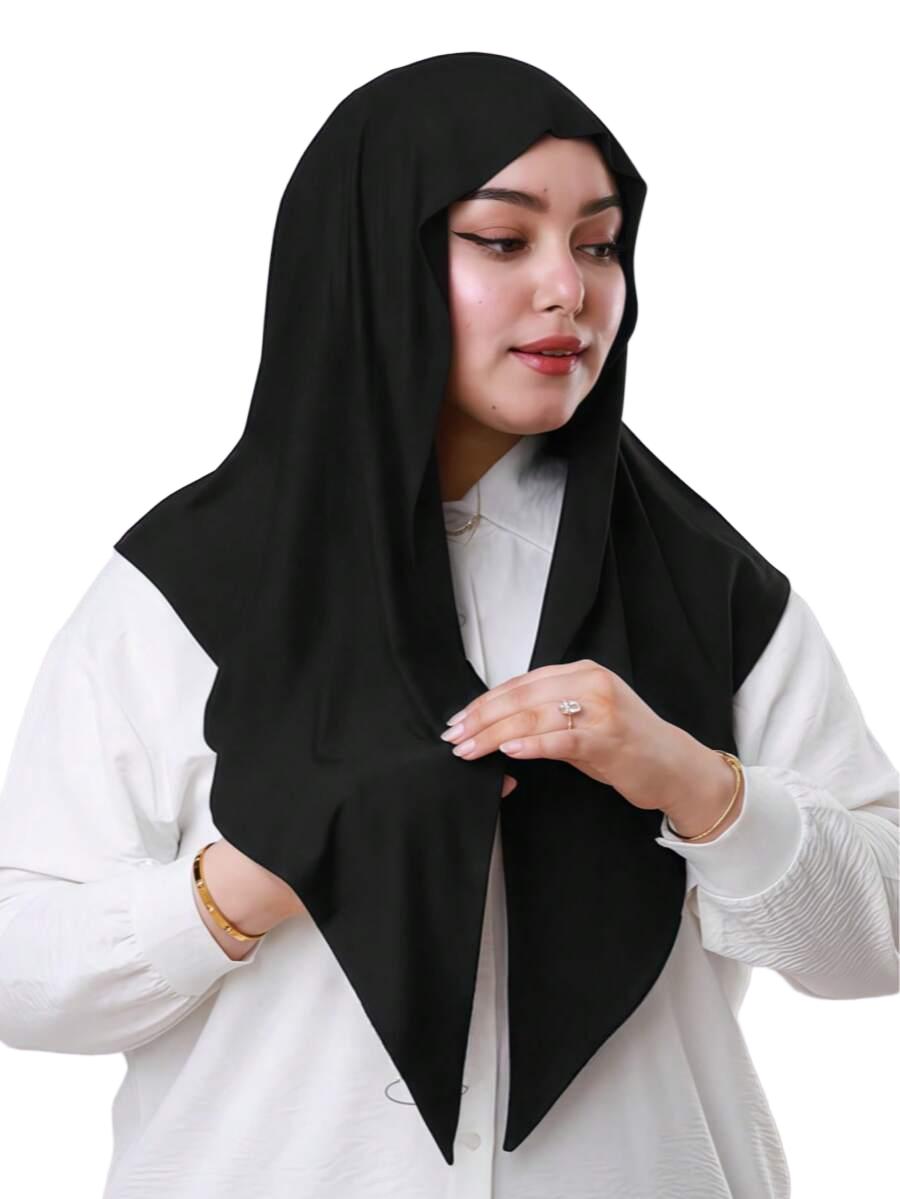 SHEIN CZARNA CHUSTA HIDŻAB S07__OS