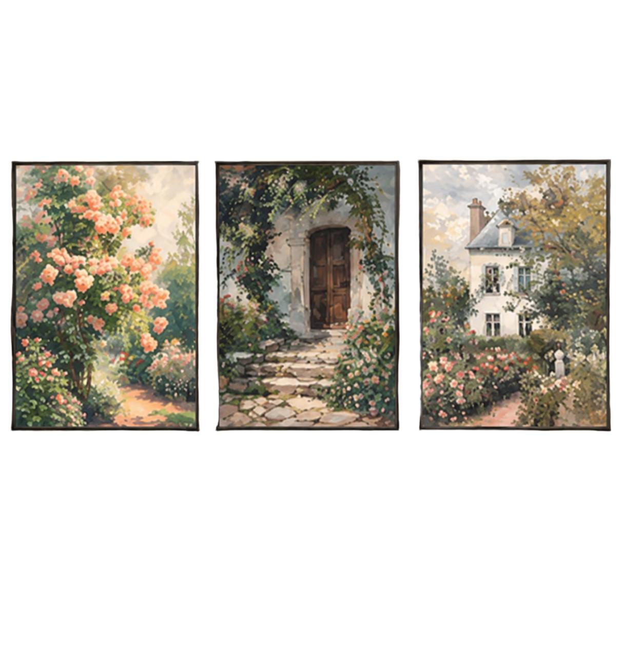 SHEIN PLAKAT NA ŚCIANĘ 3-PACK S07__50X70